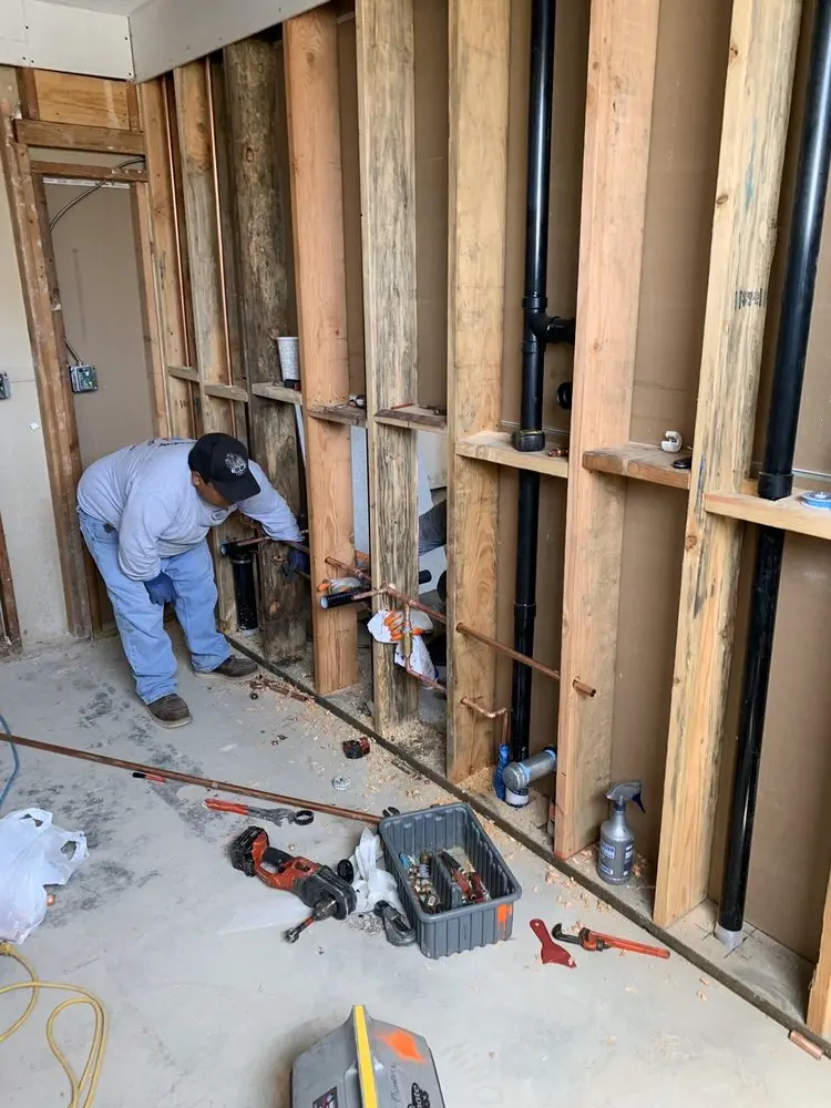 Commercial rough-in plumbing for Commercial Plumbing in Plainsboro